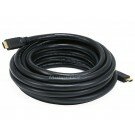 Monoprice 20ft 22AWG CL2 High Speed HDMI Cable With Ethernet - Black