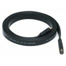 Monoprice - 6ft 24AWG CL2 Flat High Speed HDMI® Cable With Ethernet - Black