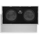 Monoprice 5-1/4 Inches Center Channel Micro-Flanged In-Wall Speaker - 8 Ohm