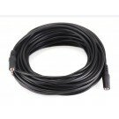 Monoprice - 50ft 3.5mm Stereo Plug/Jack M/F Cable - Black