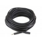 Monoprice - 75ft 3.5mm Stereo Plug/Jack M/F Cable - Black