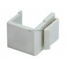 Monoprice Blank Insert For Wall Plate - 10pcs/Pack (Ivory)