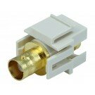 Monoprice - Keystone Jack - Modular BNC (Ivory)