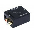 Monoprice Digital Coax & Optical Toslink to R/L Stereo Audio Converter