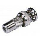  Monoprice F Type Jack/BNC Plug Adapter