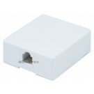 Monoprice - Surface Mount 6P4C - 1 port