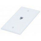 Monoprice - Wall Plate Jacks 6P6C Single - Smooth Type