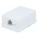 Monoprice - Surface Mount 6P2C - 1 port (Compact Style)