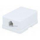 Monoprice - Surface Mount 6P4C - 1 port (Compact Style)