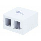 Monoprice - Surface Mount Box 2 port