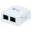 Monoprice Surface Mount Box Cat6 Double
