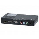 Monoprice - VGA & Component (YPbPr) w/ Audio to HDMI® Converter