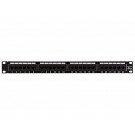 Monoprice - Cat6 Patch Panel 110 Type 24 Port (568A/B Compatible)