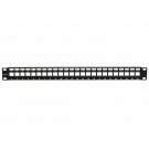 Monoprice - Keystone Jack Panel, 24 ports