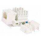 Monoprice RJ-12 110 Type 90 Keystone Jack - White