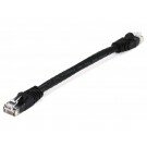 Monoprice 0.5FT 24AWG Cat6 550MHz UTP Ethernet Bare Copper Network Cable - Black