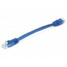 Monoprice 0.5FT 24AWG Cat6 550MHz UTP Ethernet Bare Copper Network Cable - Blue