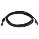 Monoprice 6ft 34AWG Standard Speed HDMI Cable With Ethernet w/ Ferrite Core - HDMI Micro Connector male to HDMI Connector male - Black