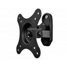 Monoprice Adjustable Tilting Wall Mount Bracket for LCD LED (Max 30Lbs, 10~24inch) - Black