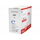 Monoprice 1000FT 23AWG Cat6 500MHz UTP Solid, Riser Rated (CMR), Bulk Ethernet Bare Copper Cable - Blue
