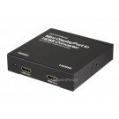 Monoprice - Mini DisplayPort to HDMI® (2x HDMI® Output) Converter w/ Audio