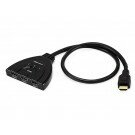 Monoprice - 3X1 Pigtail HDMI® Switch
