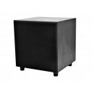 Monoprice - 8 Inch 60-Watt Powered Subwoofer - Black