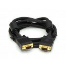 Monoprice/Solidmate 6ft SVGA Super VGA M/M Monitor Cable w/ ferrites (Gold Plated)
