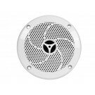 Monoprice - UV Resistant 6-1/2 Inches 2-Way Marine Speaker (Pair)