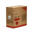 Monoprice - 1000FT 24AWG Cat5e 350MHz UTP Solid, Riser Rated (CMR), Bulk Ethernet Bare Copper Cable - White