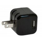 Monoprice - 2 Port USB Wall Charger 1A - Black