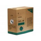 Monoprice - 1000FT 24AWG Cat5e 350MHz UTP Stranded, In-Wall Rated (CM), Bulk Ethernet Bare Copper Cable - Black