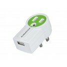 Monoprice Mini Outlet USB Charger In Wall Surge Protector