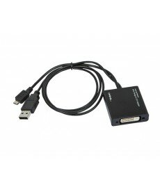 Monoprice MHL to DVI Adapter - Black