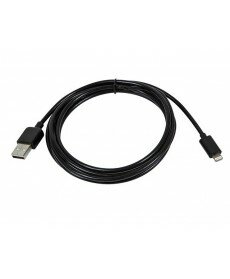 Monoprice 10ft MFi Certified Lightning™ to USB Charge/ Sync Cable for iPad®, iPhone®, and iPod® - Black