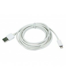 Monoprice 10ft MFi Certified Lightning™ to USB Charge/ Sync Cable for iPad®, iPhone®, and iPod® - White