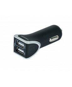 Monoprice 2 Port USB Car Charger 3.1A - Black