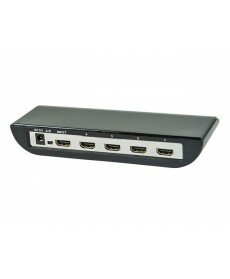 Monoprice - 1X4 HDMI® Splitter with 3D and 4K Support