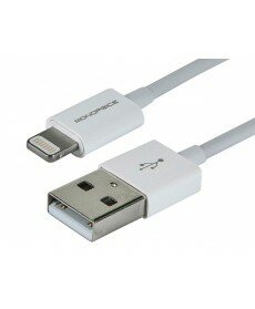 Monoprice 4-inch MFi Certified Lightning™ to USB Charge/ Sync Cable for iPad®, iPhone®, and iPod® - White