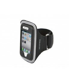 Monoprice - Neoprene Sports Armband for iPhone® 5/5s/5c - LG/XL - Black