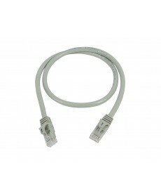 FLEXboot Series Cat5e 24AWG UTP Ethernet Network Patch Cable, 6-inch Gray 0.5ft 