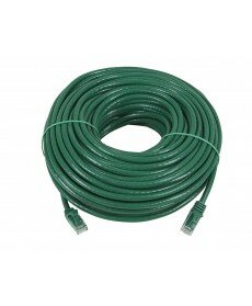 FLEXboot Series Cat5e 24AWG UTP Ethernet Network Patch Cable, 100ft Green 