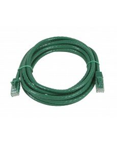 FLEXboot Series Cat6 24AWG UTP Ethernet Network Patch Cable, 14ft Green 
