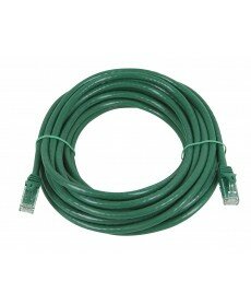 Monoprice FLEXboot Series Cat6 24AWG UTP Ethernet Network Patch Cable, 20ft Green