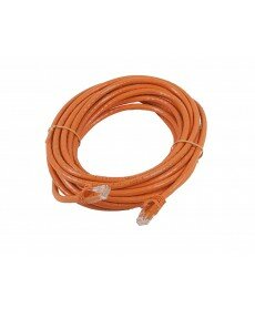 Monoprice FLEXboot Series Cat6 24AWG UTP Ethernet Network Patch Cable, 20ft Orange