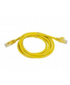 Monoprice FLEXboot Series Cat6 24AWG UTP Ethernet Network Patch Cable, 2ft Yellow