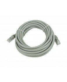 FLEXboot Series Cat6 24AWG UTP Ethernet Network Patch Cable, 30ft Gray