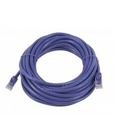 FLEXboot Series Cat6 24AWG UTP Ethernet Network Patch Cable, 30ft Purple