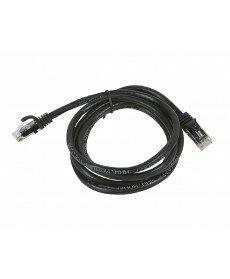 Monoprice FLEXboot Series Cat5e 24AWG UTP Ethernet Network Patch Cable, 5ft Black