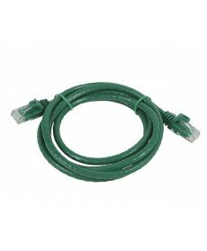 Monoprice - 5FT FLEXboot Series 24AWG Cat5e 350MHz UTP Bare Copper Ethernet Network Cable - Green